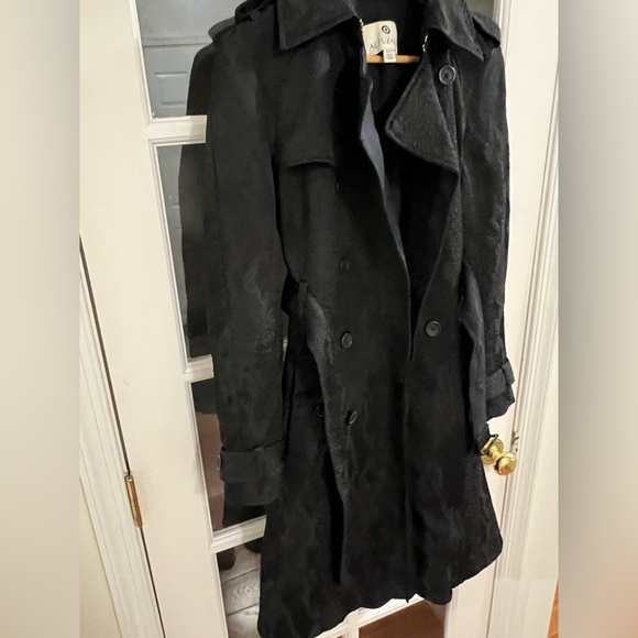 Altuzarra For Target Snakeskin Double Breasted Trench Coat - Size XS - Picture 7 of 12